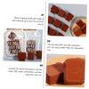 Angoily 12pcs Kawaii Bear Cookie Design Makeup Powder Dry Wet Powder Puff Cushion Makeup Facial Applicator view 2