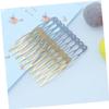 Angoily 30pcs Hair Products Alloy Hair Combs Side Combs for Girls Bow Inserted for Wedding Party Accessories view 2