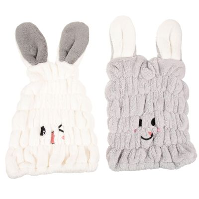 Angoily Rapid Drying Hair Towel Wrap for Boys and Girls Absorbent Hair Drying Hat Hair Bonnets Boys and Girls
