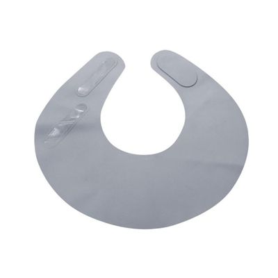 Angoily Hair Shoulder Pads for Barbershops Silicone Cutting Shawl Grey Salon Cape for Hair Dye Perm Protects Clothing