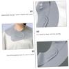 Angoily Hair Shoulder Pads for Barbershops Silicone Cutting Shawl Grey Salon Cape for Hair Dye Perm Protects Clothing view 4