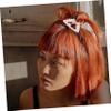 Angoily 8pcs Hair Clips Stylish Plastic Hair Clamps for Showers Housework Fashion Elegant Bright Design view 2