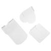 Beatifufu 3pcs Ergonomic Makeup Nail Art Palette Portable Nail Art Mixing Plate Makeup Tool for Custom Mixing view 1