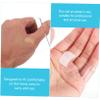 Beatifufu 3pcs Ergonomic Makeup Nail Art Palette Portable Nail Art Mixing Plate Makeup Tool for Custom Mixing view 2