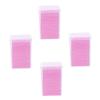 Angoily 800pieces Nonwovens Glue Wipes for Eyelash Extensions Cleaning Pads for Glue Bottles Safe Nail and Lash Cleaning Supplies Pink view 1