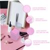 Angoily 800pieces Nonwovens Glue Wipes for Eyelash Extensions Cleaning Pads for Glue Bottles Safe Nail and Lash Cleaning Supplies Pink view 3