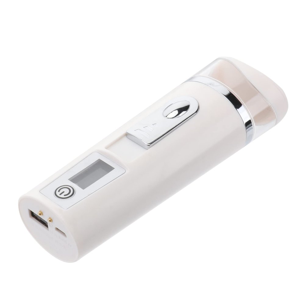 Angoily Portable Cold Water Spray Facial Humidifier Handheld USB Rechargeable Mist Sprayer for at Home Travel Safe Material and Convenient Design