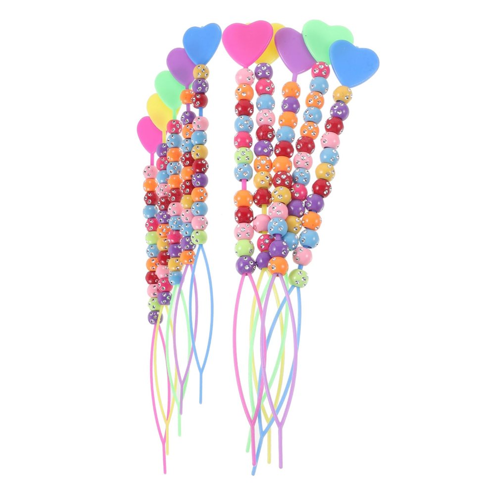 balacoo 12pcs Hair Braiding Tools for Boy Girl Plastic Ponytail Maker Quick Bead Tool for Hair Styling Lightweight and Durable for Girls and Toddlers