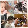 balacoo 12pcs Hair Braiding Tools for Boy Girl Plastic Ponytail Maker Quick Bead Tool for Hair Styling Lightweight and Durable for Girls and Toddlers view 4