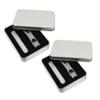 Beatifufu 2pcs Professional Nail Clipper Tweezer Nail File and Cutter Manicure Pedicure Tool Kit Travel view 1