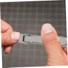 Beatifufu 2pcs Professional Nail Clipper Tweezer Nail File and Cutter Manicure Pedicure Tool Kit Travel view 4
