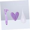 Gogogmee 3pcs Bikini Hair Shaving Tool Set Plastic Razor for Women Privates Shaving for Bikini Body and Underarm Use view 2