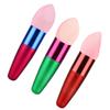 Angoily 3pcs Makeup Sponge Stick for Wet Dry Application Sponges Makeup Blender Facial Foundation Egg Puff Brush Random Color view 1