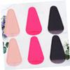 Angoily 6pcs Scissors Sheath Nipper Cover Protective Sleeve for Nail Cuticle Scissors Black Pu Safe Beauty Tool Storage view 2