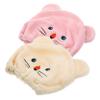 Angoily 2pcs Cartoon Hair Drying Towel Super Absorbent Coral Fleece Wrap for Boy Girl Girls Quick Drying Hair Towel Hat Pink view 1
