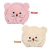Angoily 2pcs Cartoon Hair Drying Towel Super Absorbent Coral Fleece Wrap for Boy Girl Girls Quick Drying Hair Towel Hat Pink view 4