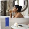 Didiseaon 3pcs Bath Towel Foaming Net Exfoliating Body Scrubber for Women Back Washer Shower Brush view 3