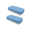 Beatifufu 2pcs Double-Color Rasp Foot File for Exfoliating Dead Skin and Calluses Ergonomic Coarse for Home Foot Care Easy to Use and Clean for High-Heel Users and Active Lifestyles view 1
