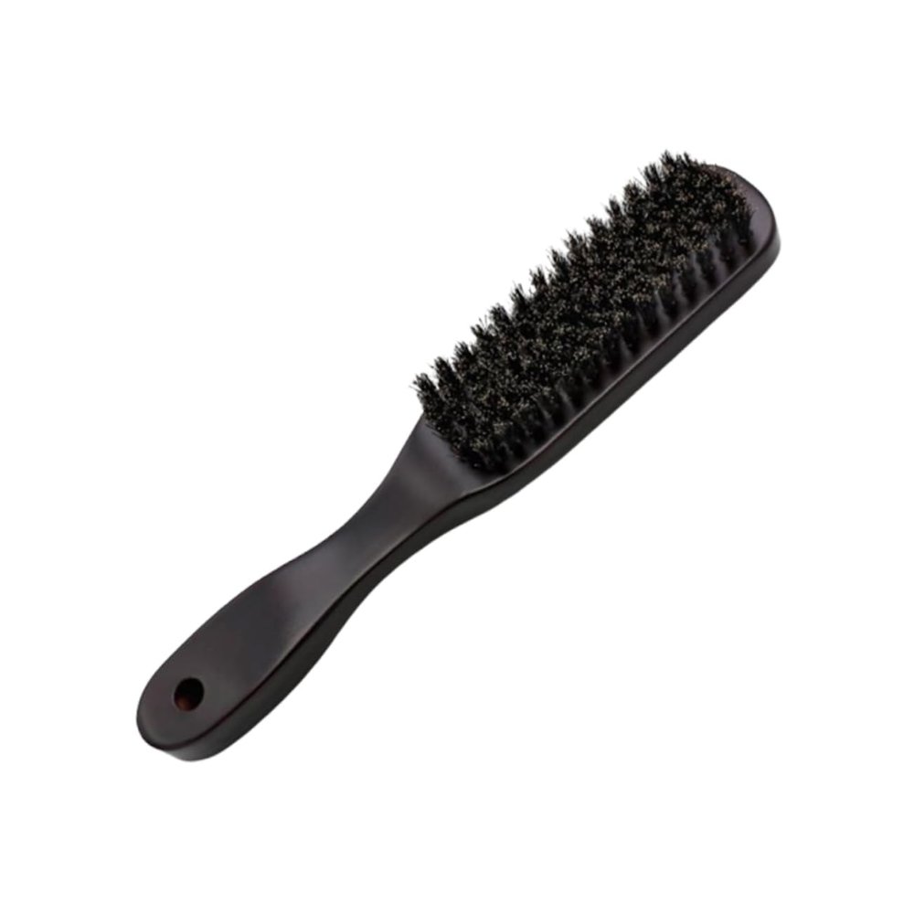 Beatifufu Men's Beard Comb with Handle Portable Bristle Brush for Beard Grooming Professional Hairdressing Tool for Stylish Bearded Men Grooming Enthusiasts