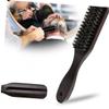 Beatifufu Men's Beard Comb with Handle Portable Bristle Brush for Beard Grooming Professional Hairdressing Tool for Stylish Bearded Men Grooming Enthusiasts view 3