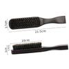 Beatifufu Men's Beard Comb with Handle Portable Bristle Brush for Beard Grooming Professional Hairdressing Tool for Stylish Bearded Men Grooming Enthusiasts view 4