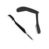 Angoily Sturdy Metal Eyebrow Comb 2pcs Set Plastic Handle Perfect for Women Girls view 1