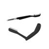 Angoily Sturdy Metal Eyebrow Comb 2pcs Set Plastic Handle Perfect for Women Girls view 2