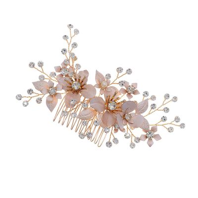 Angoily Beautiful Hair Accessory Comb Ornament for Women and Boys and Girls Hair Jewelry for Wedding and Party