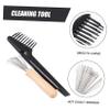 Angoily Wood Comb Cleaner Comb Hair Brush Cleaner Comb Cleaner Tool Remover for Hair view 3