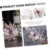 Angoily 1pc Bridal Hair Comb Elegant Side Comb for Brides Bridesmaids Wedding Hair Accessory Delicate Floral Design for Special Occasions Charming Attractive Look view 3