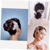 Angoily Leaf Design Wedding Headdress Comb for Brides Elegant and Rhinestone Hair Accessory for Parties and Special Occasions Fashionable Headwear for Women view 4