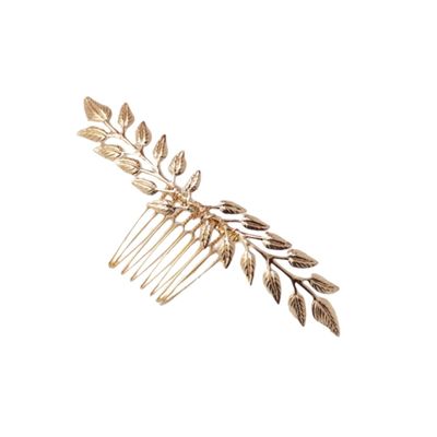 Angoily 2pcs Vintage Willow Branch Hair Comb Elegant Leaf Hair Accessory for Brides Bridesmaids for Weddings Parties Special Occasions Gold Hairpins for Women