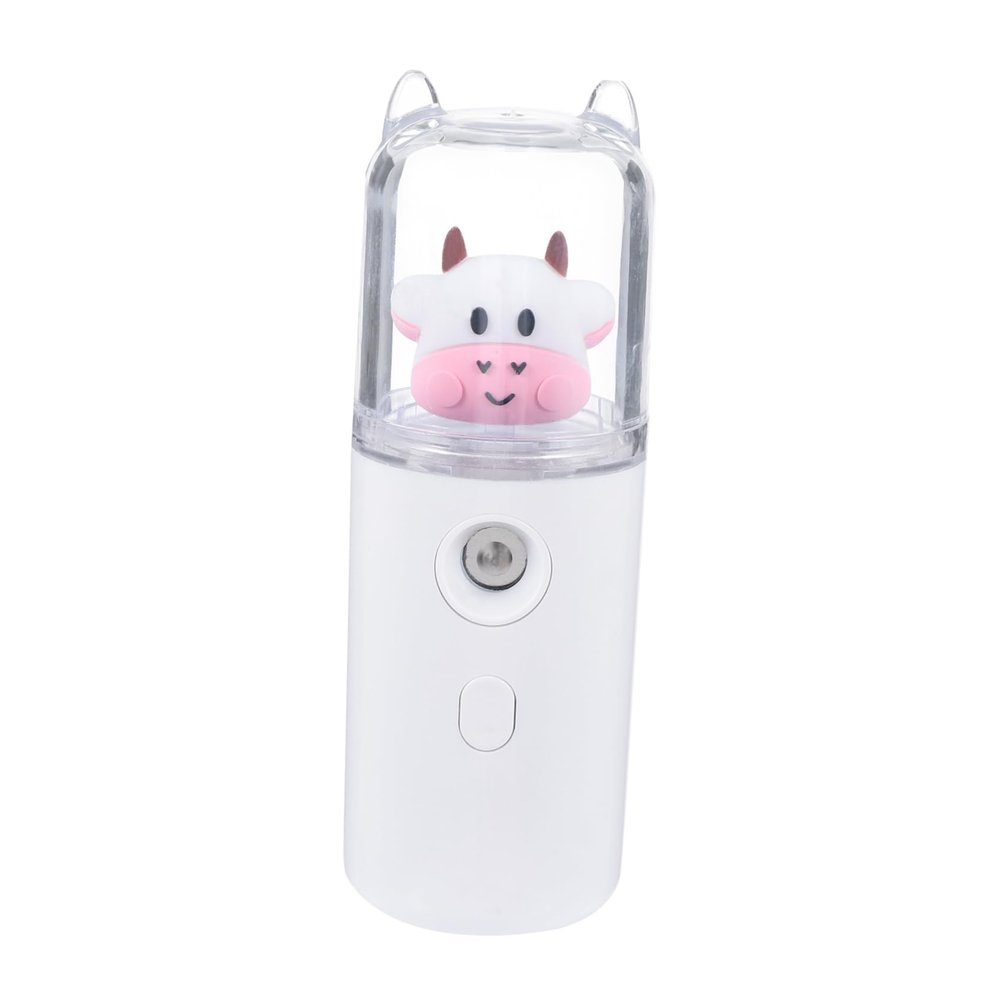 Angoily Portable Face Humidifier with Water Tank Travel Skin Care Mister for Hydration Anytime Anywhere for Office Travel and Outdoor Use Cartoon Design