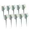 Angoily 10pcs Hair Dye Brush Professional Hair Tint Applicator Comb Smooth Handle for Salon Home Use view 1