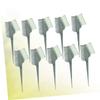 Angoily 10pcs Hair Dye Brush Professional Hair Tint Applicator Comb Smooth Handle for Salon Home Use view 3