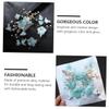 Angoily 1set Bridal Hair Comb Accessories Stylish Alloy Headdress Women Hair for Weddings Parties Dances Comfortable Easy to Wear Unique Decorative Design view 2