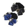 Angoily 2pcs Hair Bun Cover Bowknot Net Clips for Women Elegant Bow Decor Barrette Accessories for Thick and Thin Hair Lightweight and Design view 1