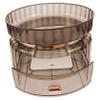Angoily 360 Rotating Makeup Organizer Makeup Organizer Countertop Small Storage Drawers Organizer Lotion Perfume view 1