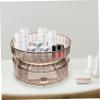 Angoily 360 Rotating Makeup Organizer Makeup Organizer Countertop Small Storage Drawers Organizer Lotion Perfume view 3