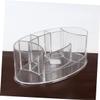 Angoily Acrylic Cosmetic Storage Box Small Makeup Container for Lipstick Blusher Eye Shadow Pressed Powder view 2