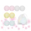 Angoily Cleansing Balm Makeup Remover Pads 8 Pack Gentle on for Travel Daily Use Pure Cotton Pads view 2