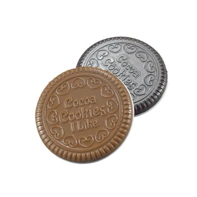 Beavorty Fashion Chocolate Cookies Compact Mirror with Comb Makeup Accessory for Women Random Color Portable Cosmetic Mirror for Handbag and Purse