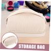 Angoily Large Capacity Makeup Organizer Bag Portable Storage Tote for Toiletries Cosmetics Convenient for Travel Business and Daily Use view 2