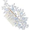 Hair Side Comb Hair Jewels for Women Accessories for Women Doll Cake Pan Rhinestone Clip Decorative Clips for Bridal Combs Silver Bride Simple Props view 1