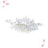 Hair Side Comb Hair Jewels for Women Accessories for Women Doll Cake Pan Rhinestone Clip Decorative Clips for Bridal Combs Silver Bride Simple Props view 4