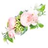 Angoily 1pc Bride Hair Comb Floral Headdress for Wedding Chic Bridal Hair Clip Comfortable and Delicate Design for Parties and Banquets Accessory for Brides and Friends view 1