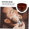 DOITOOL Wooden Shaving Cup Shaving Mug Container Lather Bowl for Smooth Shave view 4