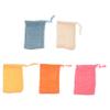 Angoily 5pcs Practical Soap Bath Foaming Net Soap Saver Bag Mesh Bag Drawstring Pouch view 1