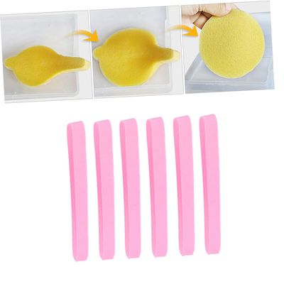 Didiseaon 60pcs Portable Compression Makeup Bars Pva Facial Cleaning Puff for Makeup Removal Soft and Absorbent Pink for Women and Girls
