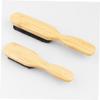 Beavorty 2pcs Beard Grooming Kit Men's Boars Hair Brush Gentle Bristles Portable view 2